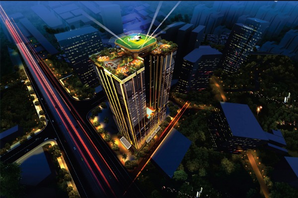 SUNSHINE CENTER - Project of complex of shopping mall and apartment